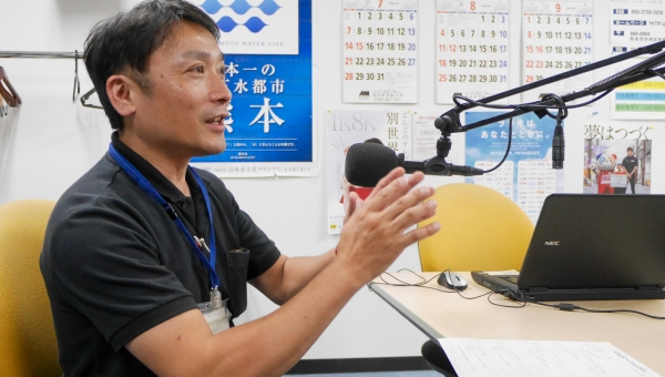 熊本県ホームヘルパー協議会 会長の田尻亨さんをお迎えして