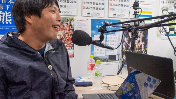 熊本地震のあと設立されたよか隊ネット熊本 代表理事　土黒功司さんとのお話