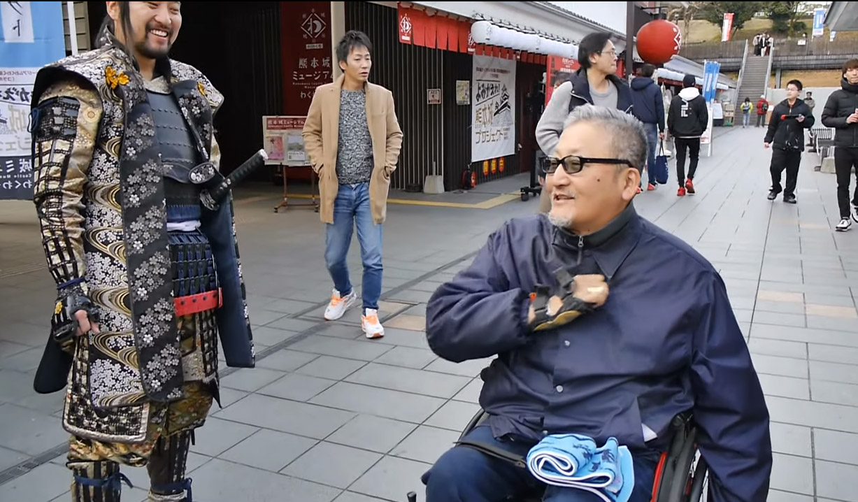 段差検証ツアー下通りから城彩苑まで(2020年1月15日)