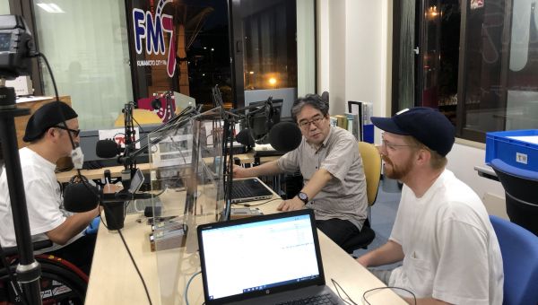 白川バンクスで開催されている白川夜市の運営についてジェイソンさんにお聞きします。